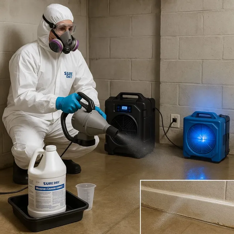 Sanitization and Odor Removal process in Carneys Point, NJ