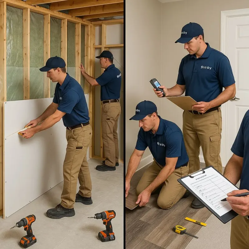 Repairs and Reconstruction process in Carneys Point, NJ