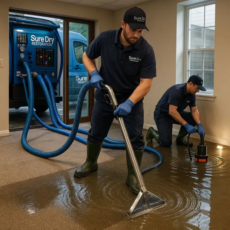 Water Extraction and Removal process in Carneys Point, NJ